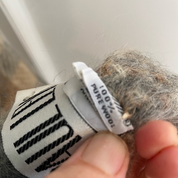 Paul Levy Vintage 80s Mohair Wool Long Coat - Picture 9 of 9